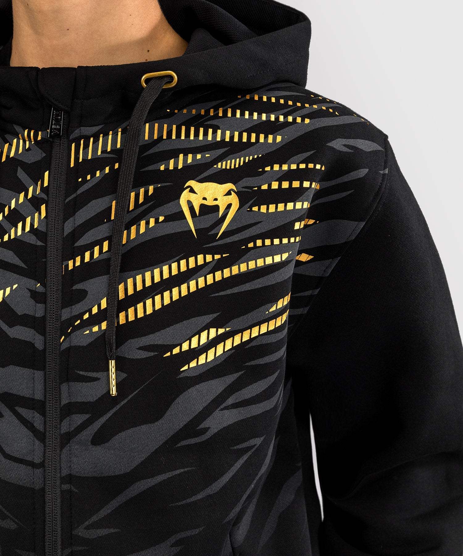 Veste à Capuche Zippé Femme UFC Fusion by Venum Replica - Champion - Noir