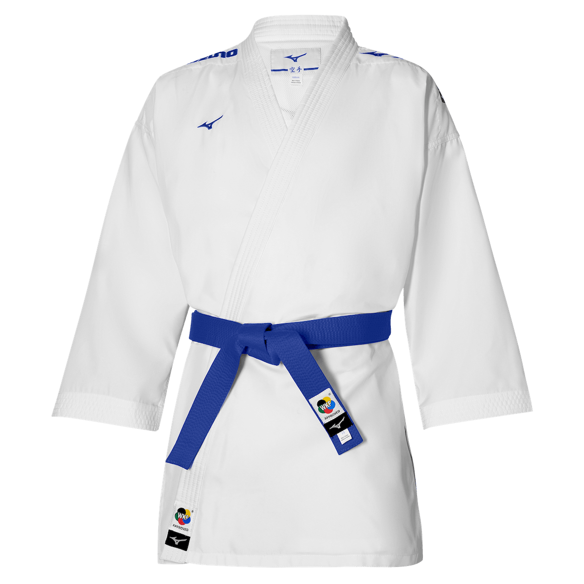 Veste de Karate Combat Mizuno Toshi Premier League WKF bleu