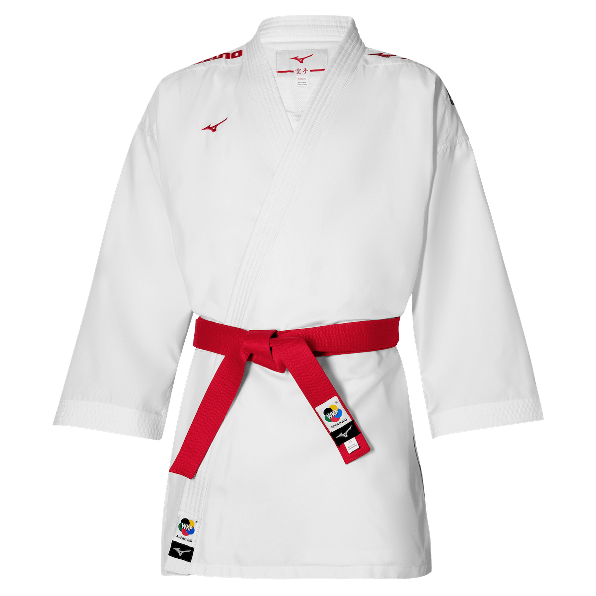Veste de Karate Combat Mizuno Toshi Premier League WKF rouge