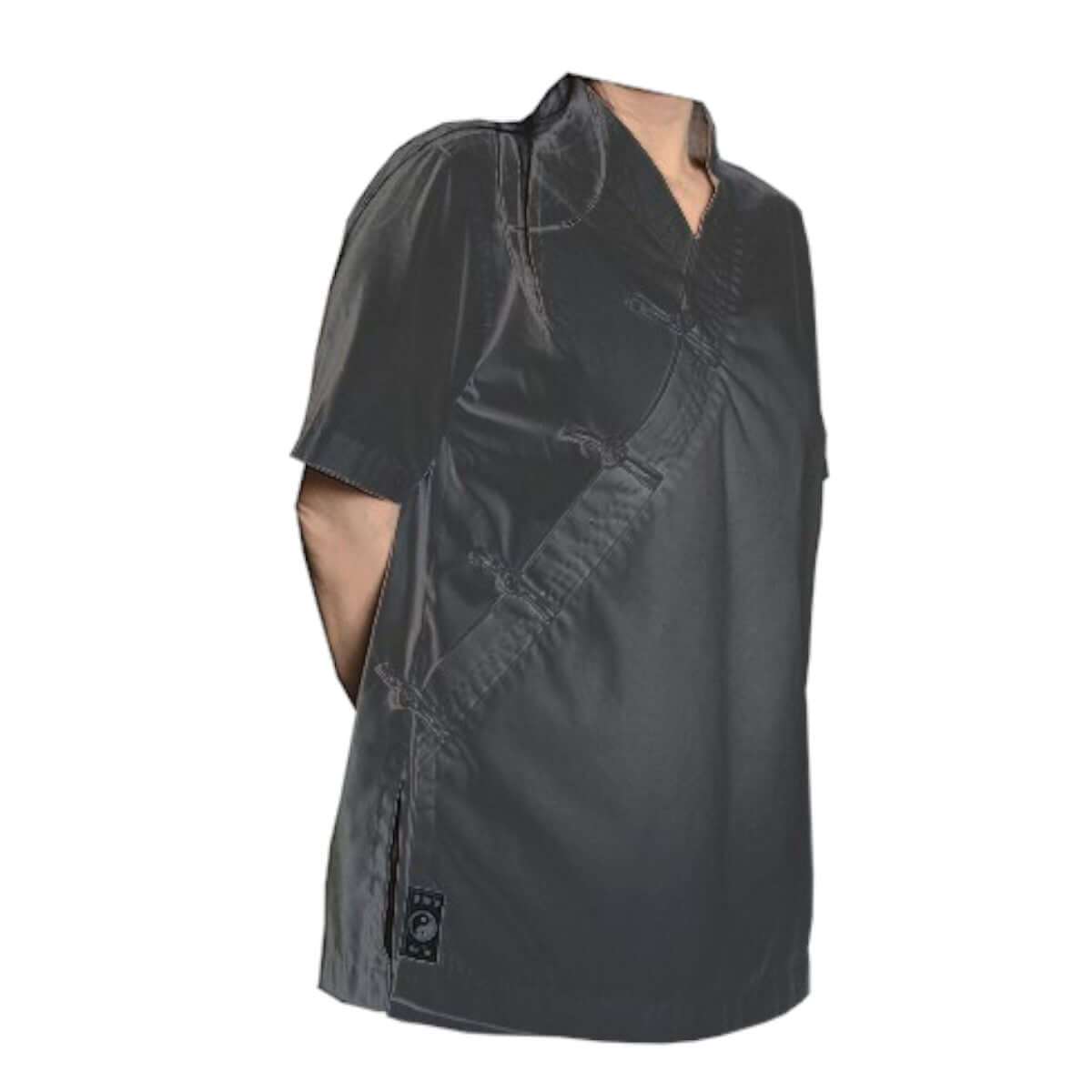 Veste de soin Taichitao en coton noir