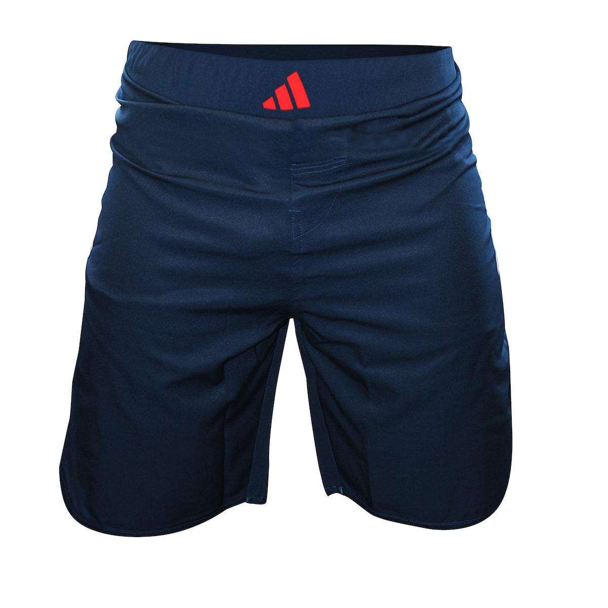 Short de grappling BJJ Adidas - BleuBlancRouge