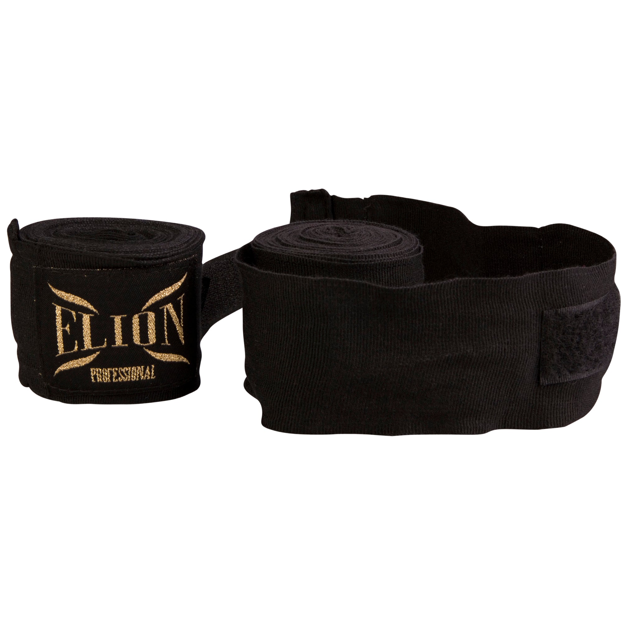 Attache pouce et fermeture velcro des bandes ELION noir