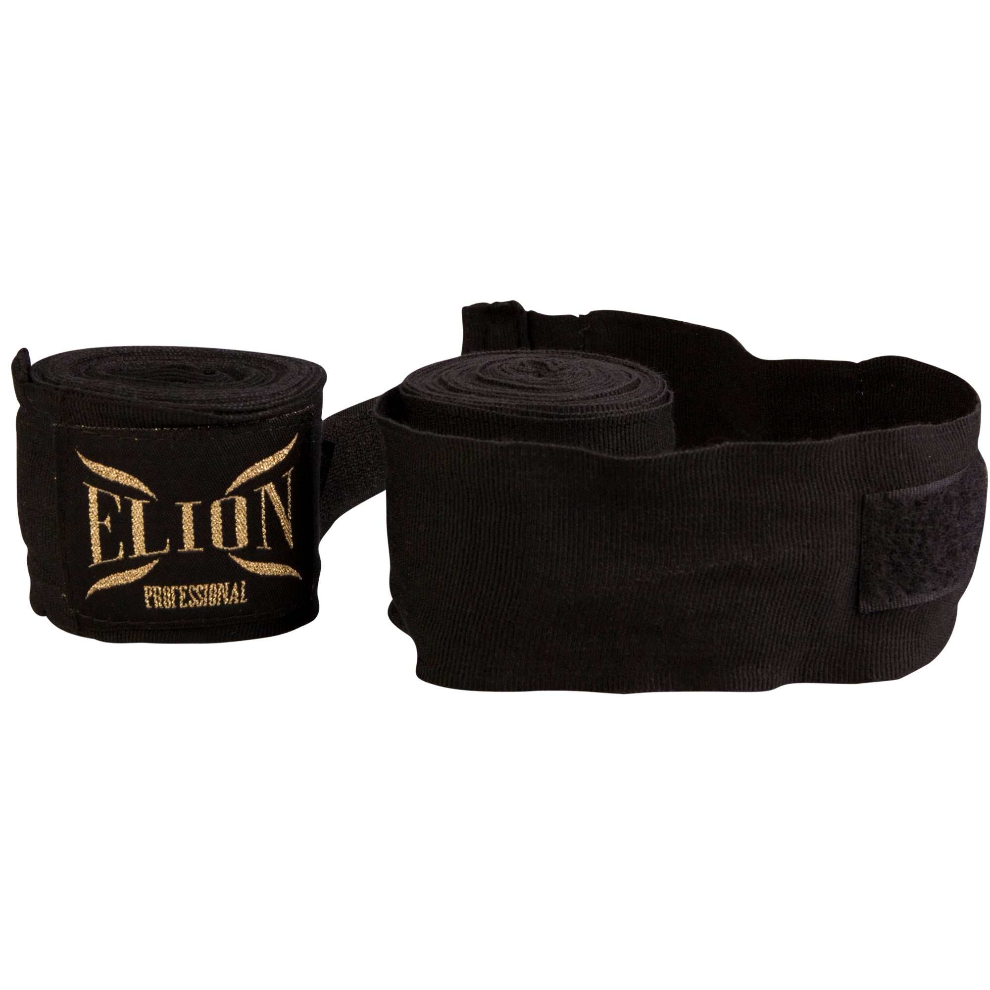 Attache pouce et fermeture velcro des bandes ELION noir