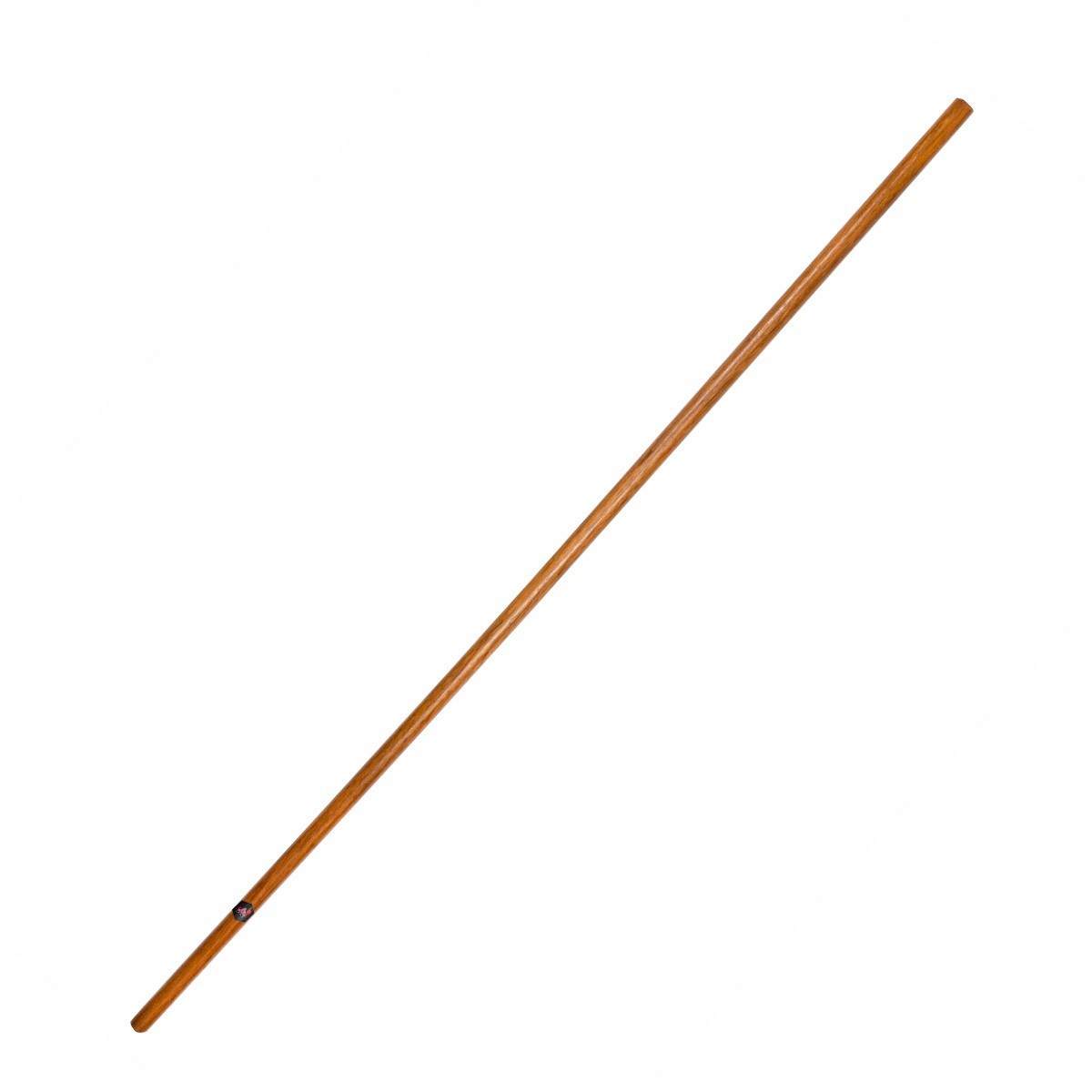 Bo en chêne rouge massif FUJIMAE de 154 cm, bâton standard pour kobudo, finition teintée et vernie foncée