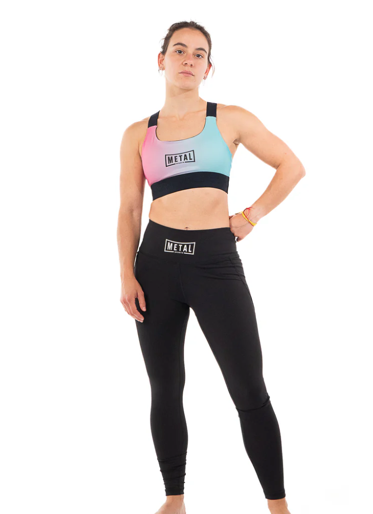Brassière Femme Elastique Metal Boxe - Miami Vice