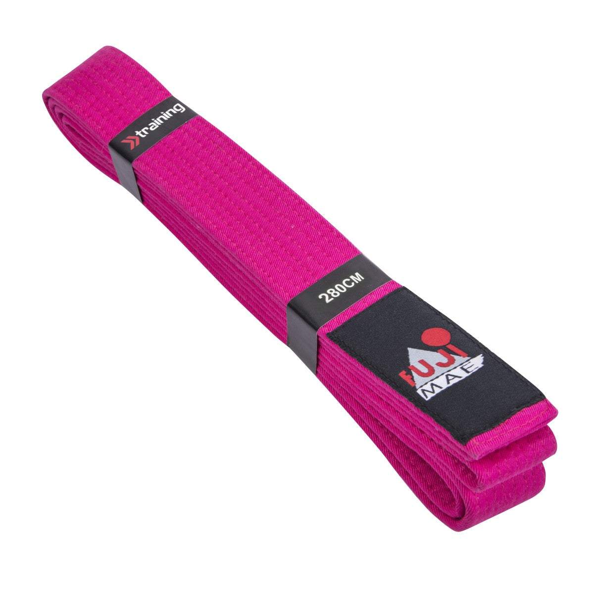 Ceinture arts martiaux rose FUJIMAE Styles - 280 cm