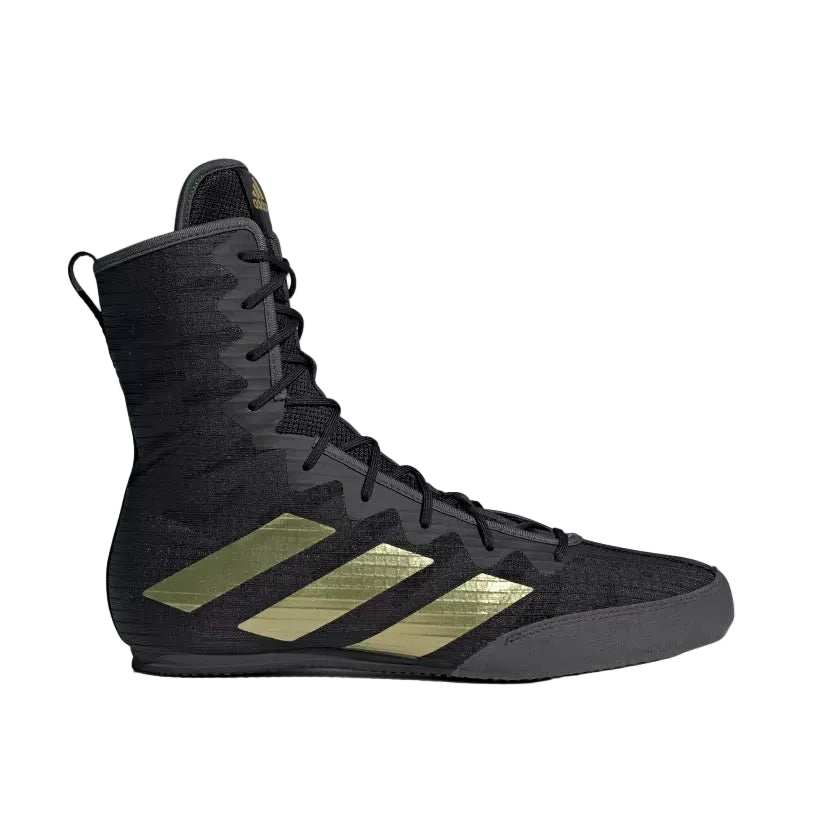 Chaussures de Boxe Anglaise Adidas Box Hog IV - Noir/Or
