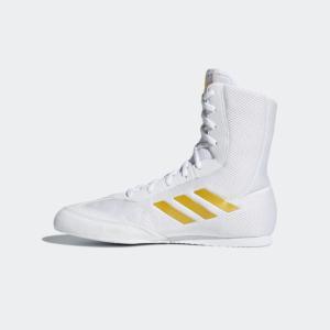 Chaussures de Boxe Adidas Box Hog Plus blanc - Boutique des Arts Martiaux