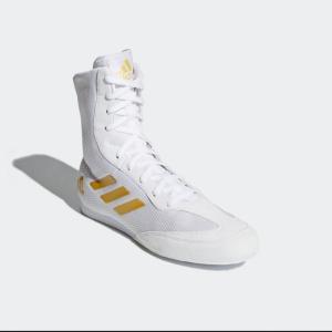 Chaussures de Boxe Adidas Box Hog Plus blanc - Boutique des Arts Martiaux