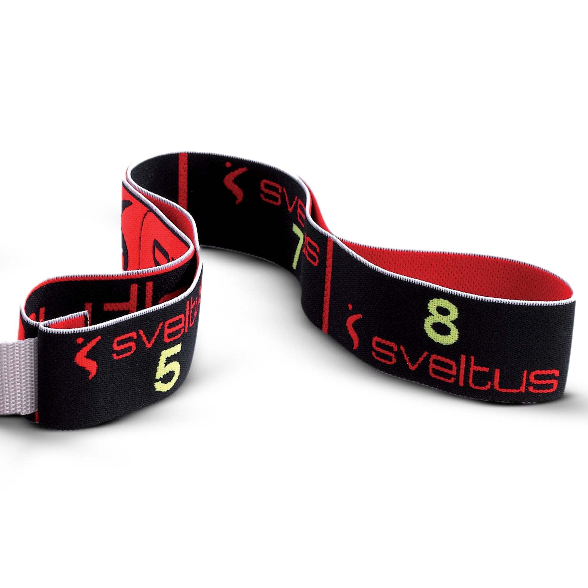 Bande élastique Elastiband 3 forces rouge 95 cm pour renforcement musculaire polyvalent