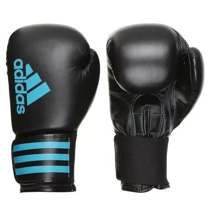 Gant de boxe en cuir Noir/Bleu Adidas (BC01W) "épuisé"
