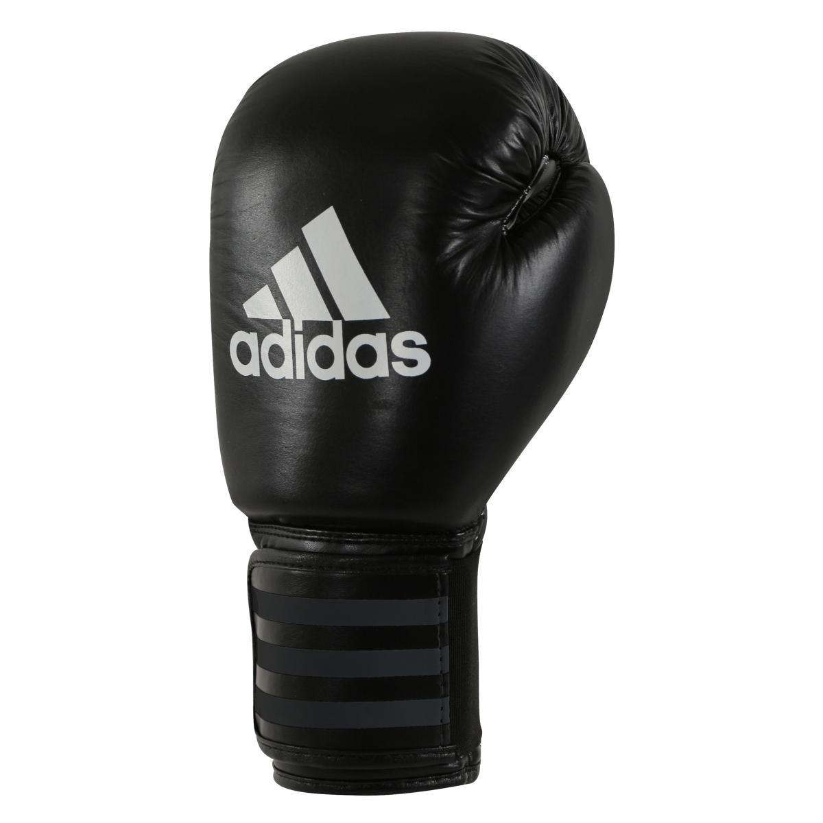 Gants de boxe en cuir Adidas - Noir (ADIBC01) - Boutique des Arts Martiaux et Sports de Combat