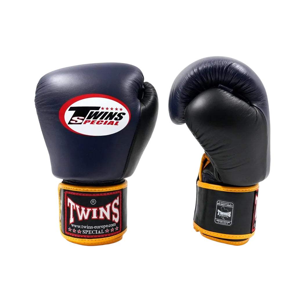 Gants de boxe Twins BGVL3 3 tons Noir Marine, vue 3