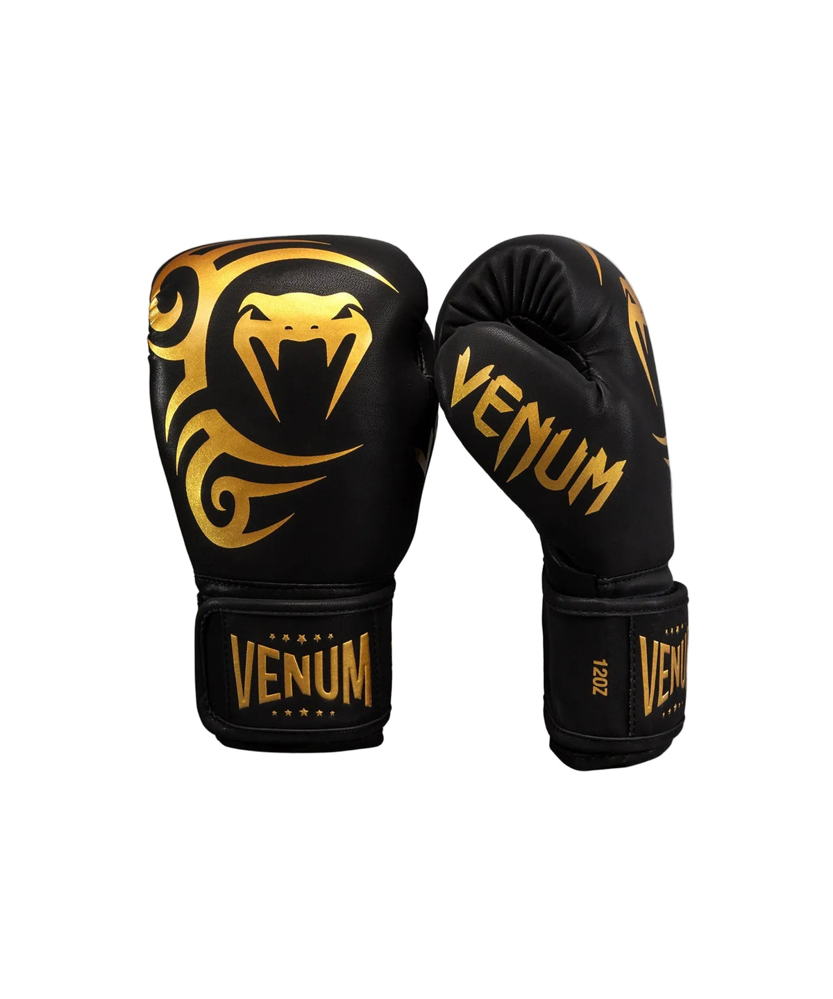 Gants de Boxe Venum Mike Tyson Replica Noir/Or vue de détail