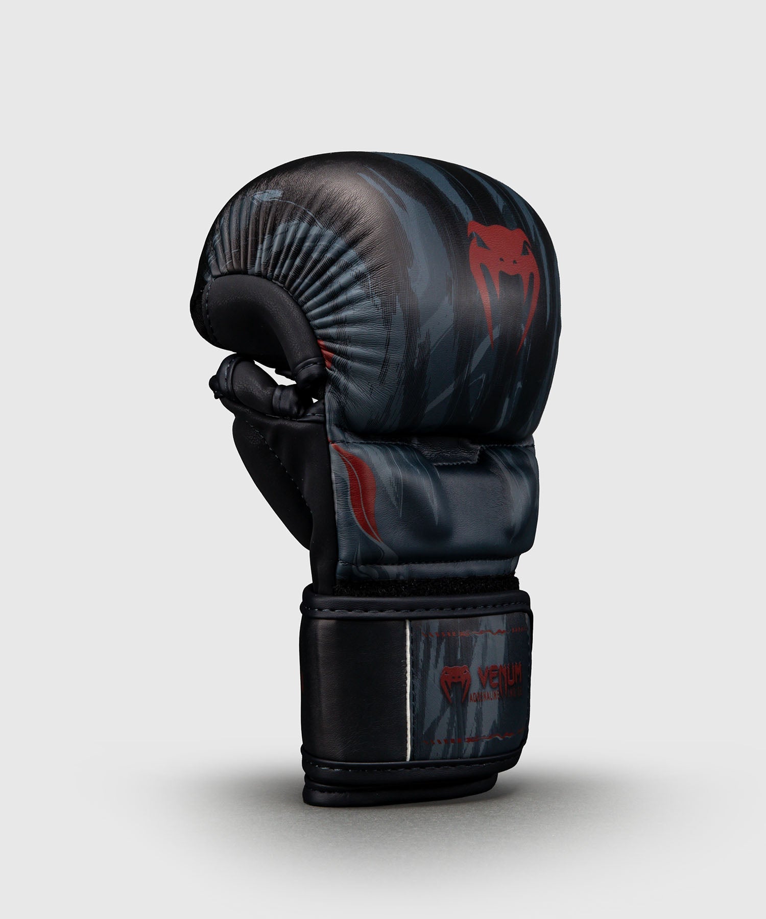 Gants de sparring MMA Venum Demon Noir/Gris pour l'entraînement