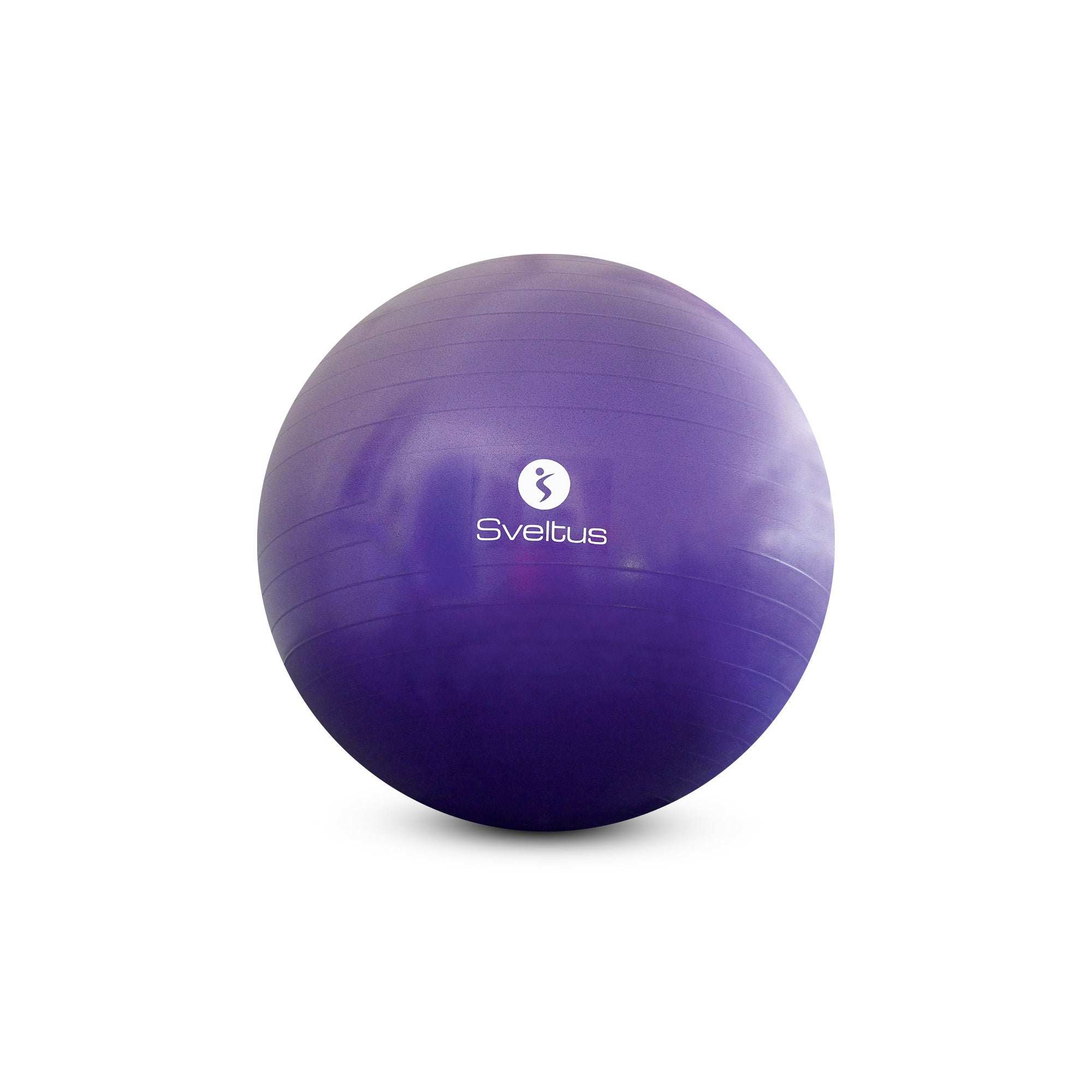 Gymball parme Sveltus diamètre 75 cm en PVC résistant pour renforcement musculaire et équilibre