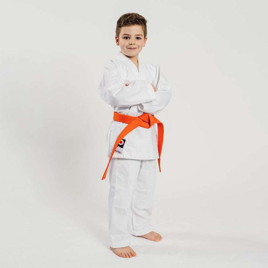 Kimono de judo FUJIMAE Basic blanc, toile légère 200 g/m²