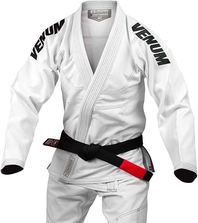 Kimono de JJB Venum Contender Evo Blanc - Boutique des Arts Martiaux et Sports de Combat