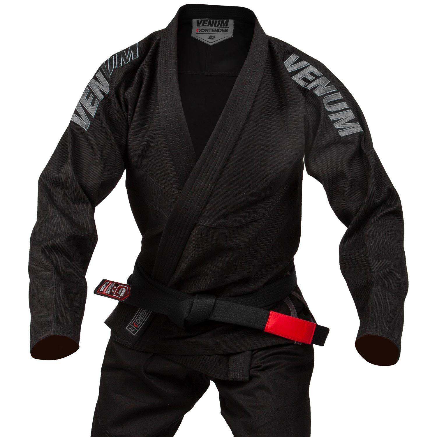 Kimono de JJB Venum Contender Evo Noir - Boutique des Arts Martiaux et Sports de Combat