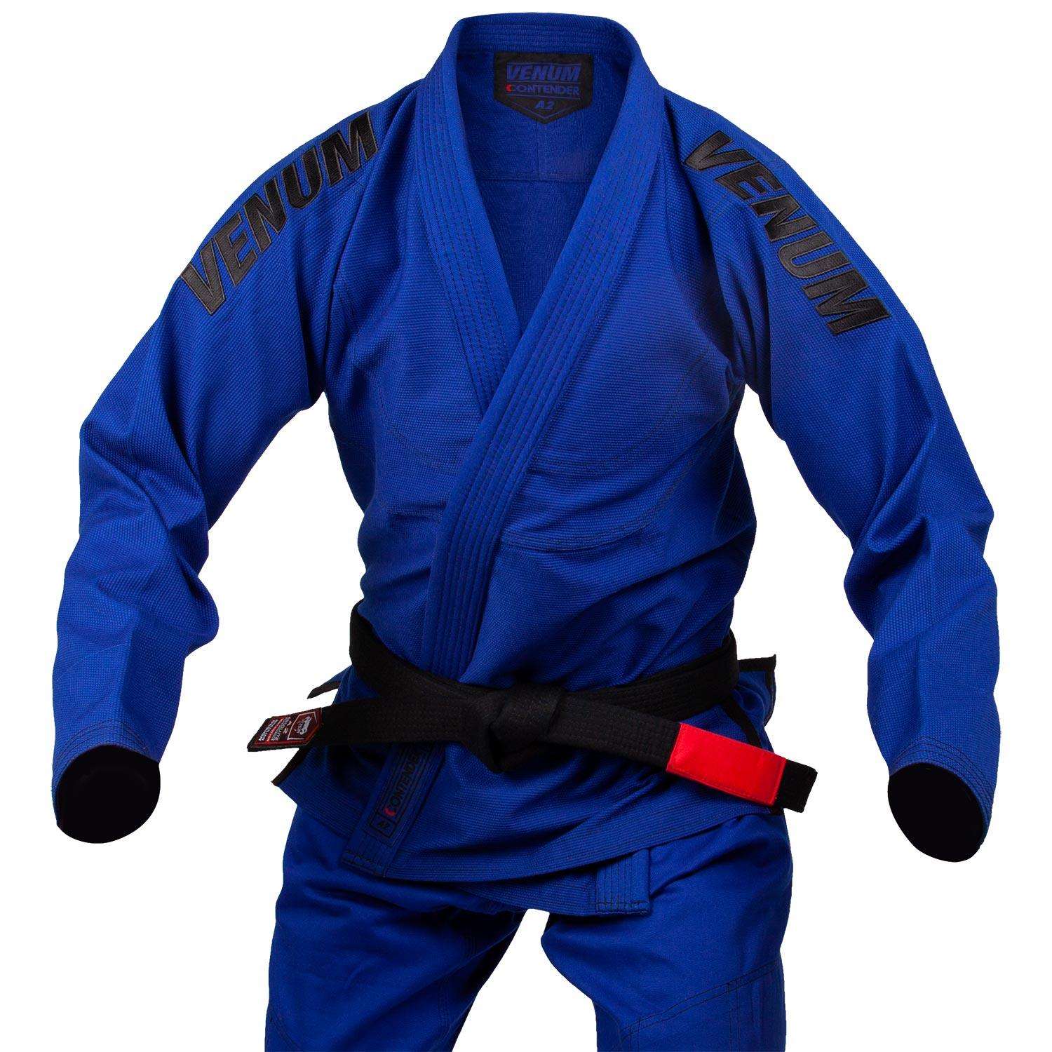 Kimono de JJB Venum Contender Evo Bleu - Boutique des Arts Martiaux et Sports de Combat