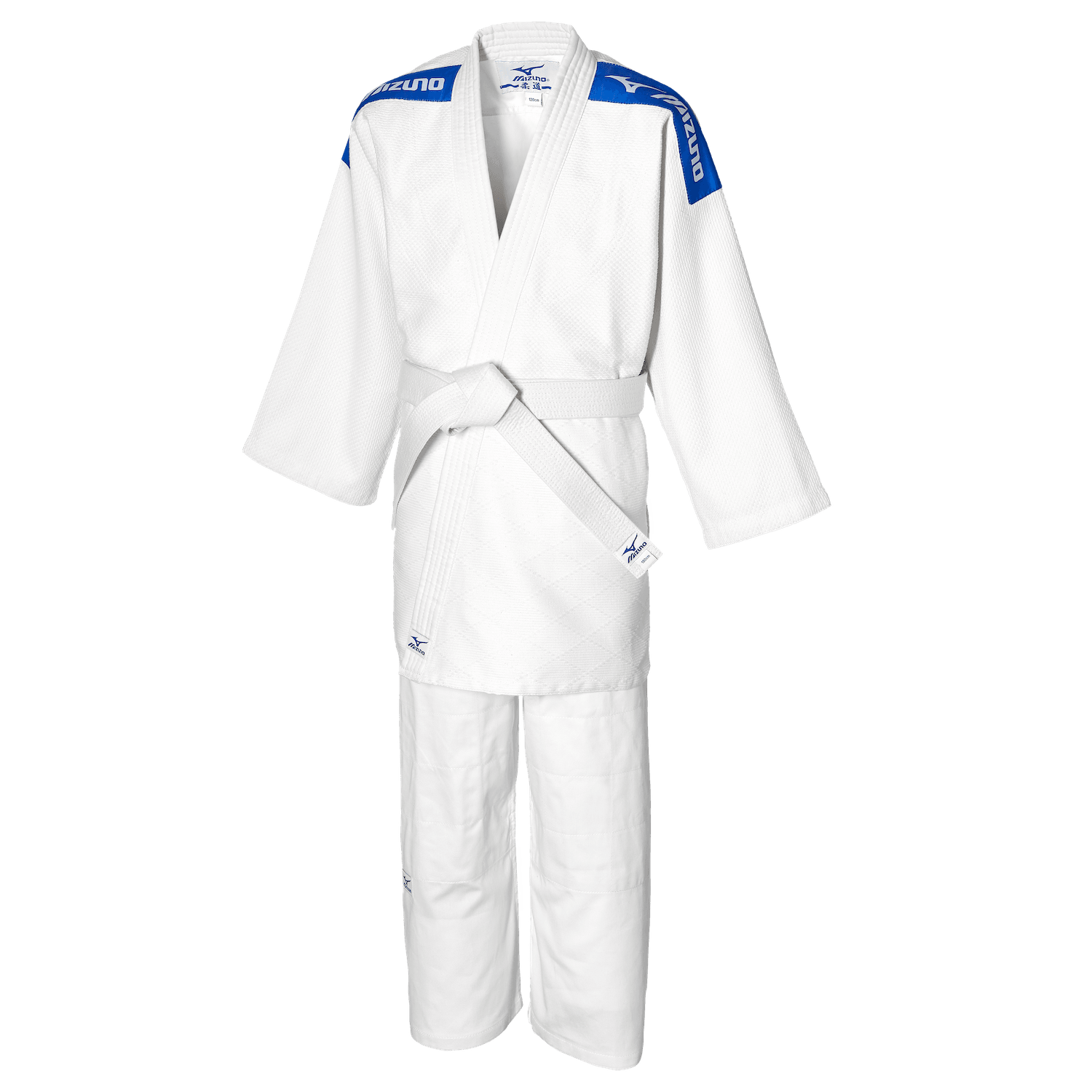 Kimono de Judo Mizuno Kodomo bandes bleues (avec ceinture) - Mizuno - Boutique des Arts Martiaux