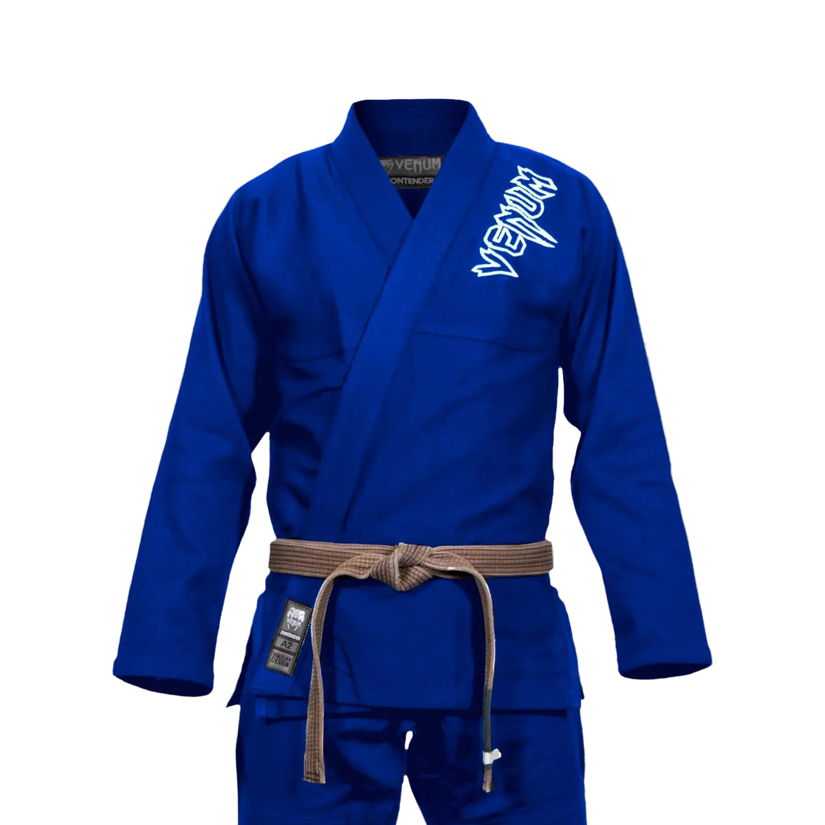 Kimono Jiu Jitsu Brésilien Venum Contender bleu, vue face