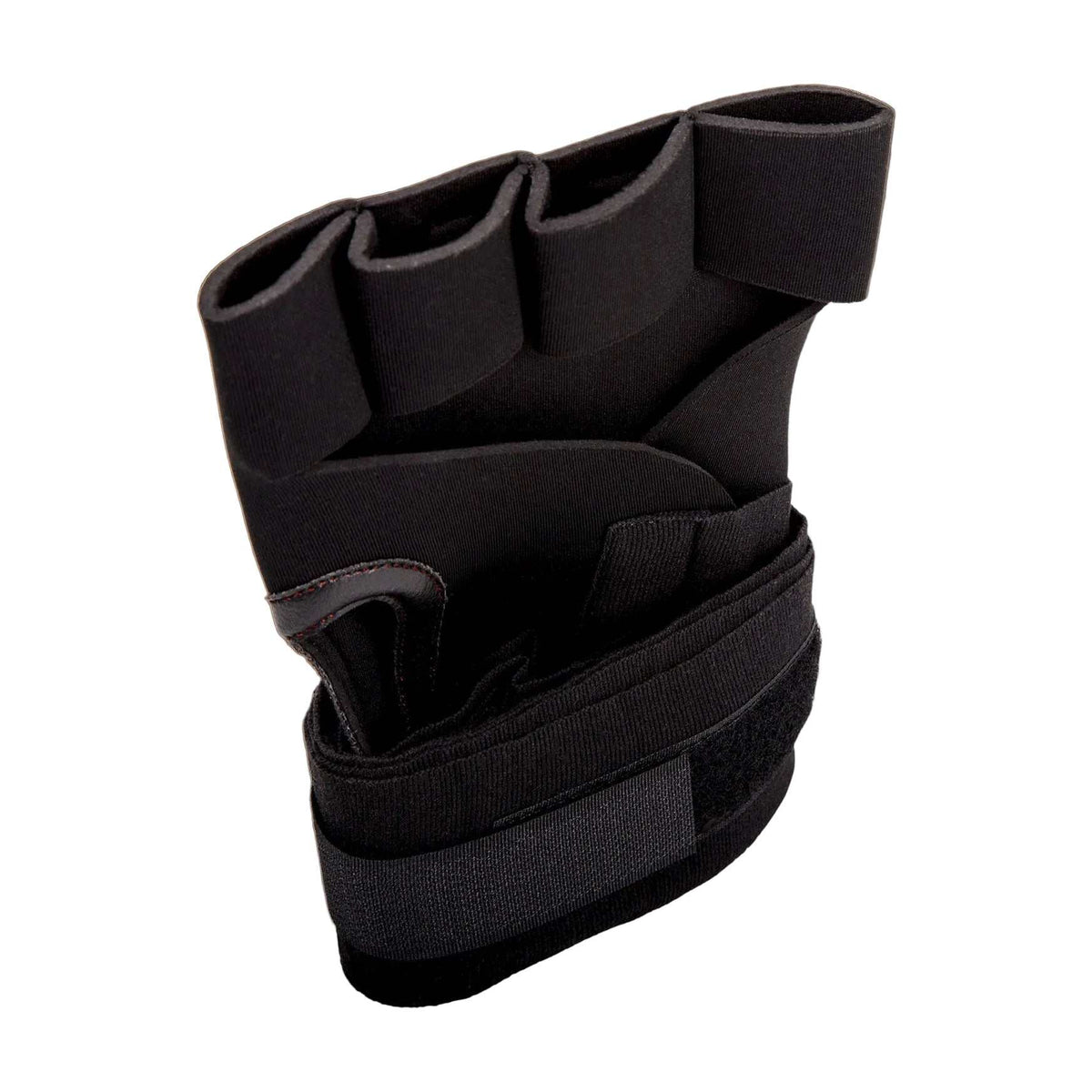 Mitaines gel Venum Kontact noires pour protection et confort en boxe et MMA