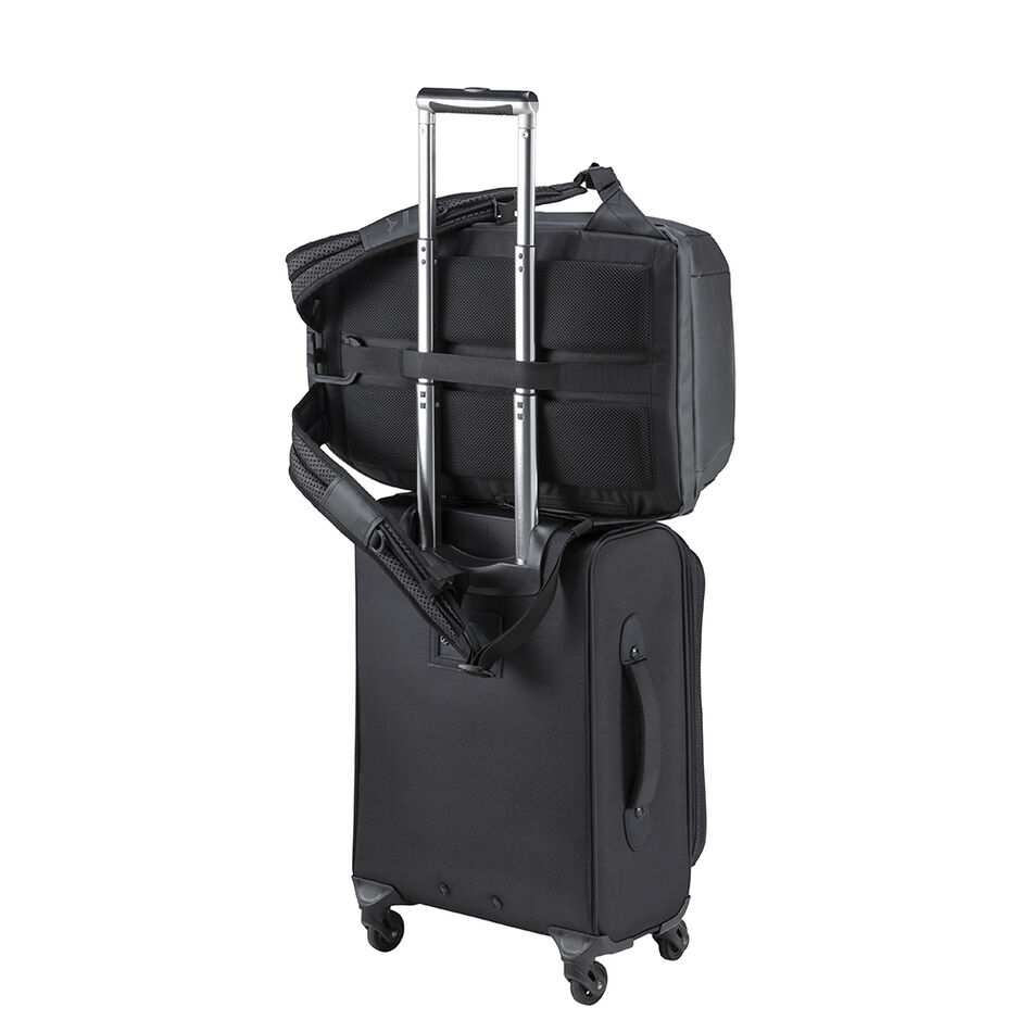 Sac à dos Mizuno WASO 25L WP noir, poche objets de valeur