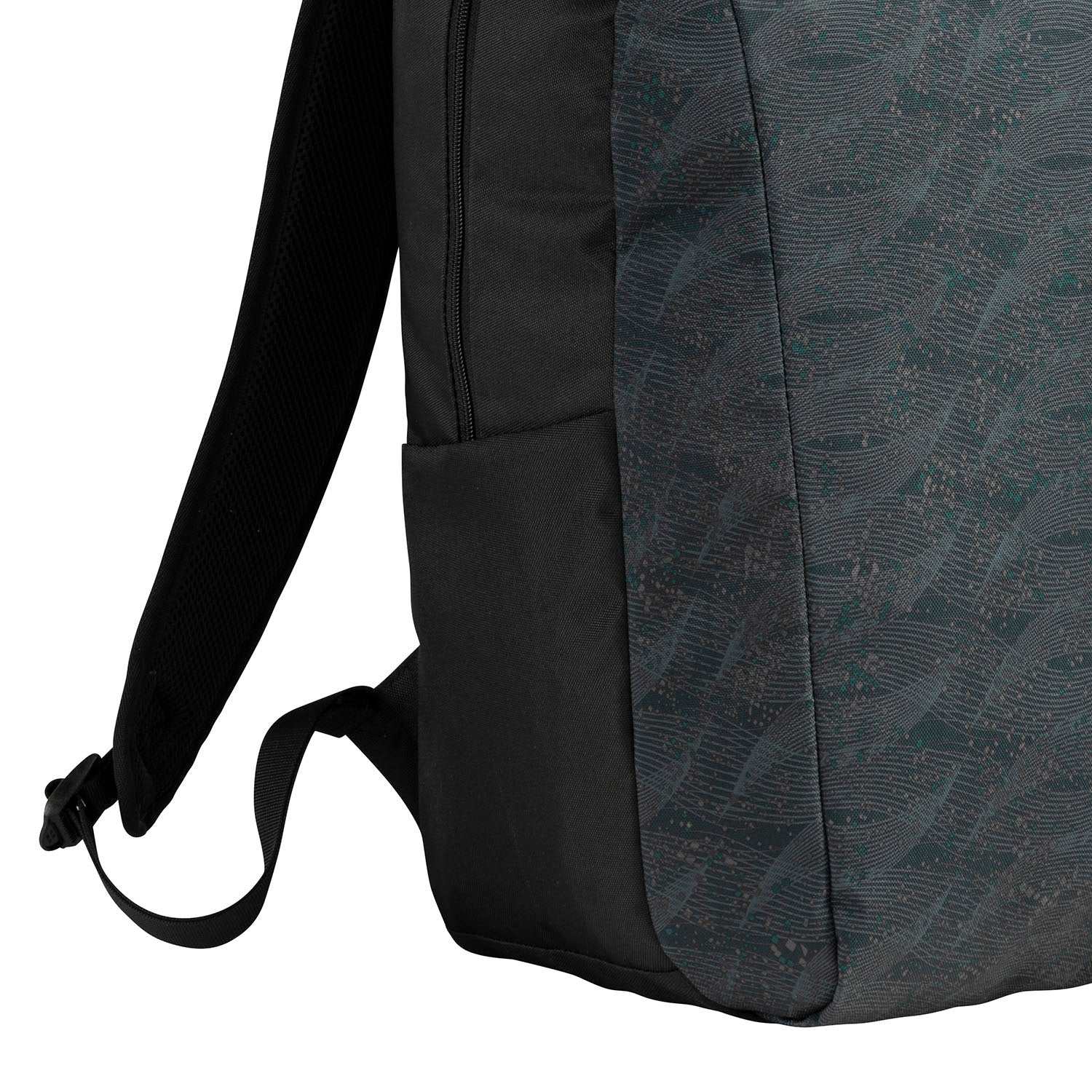 Sac à dos Mizuno WASO 30L noir et gris, design japonais moderne