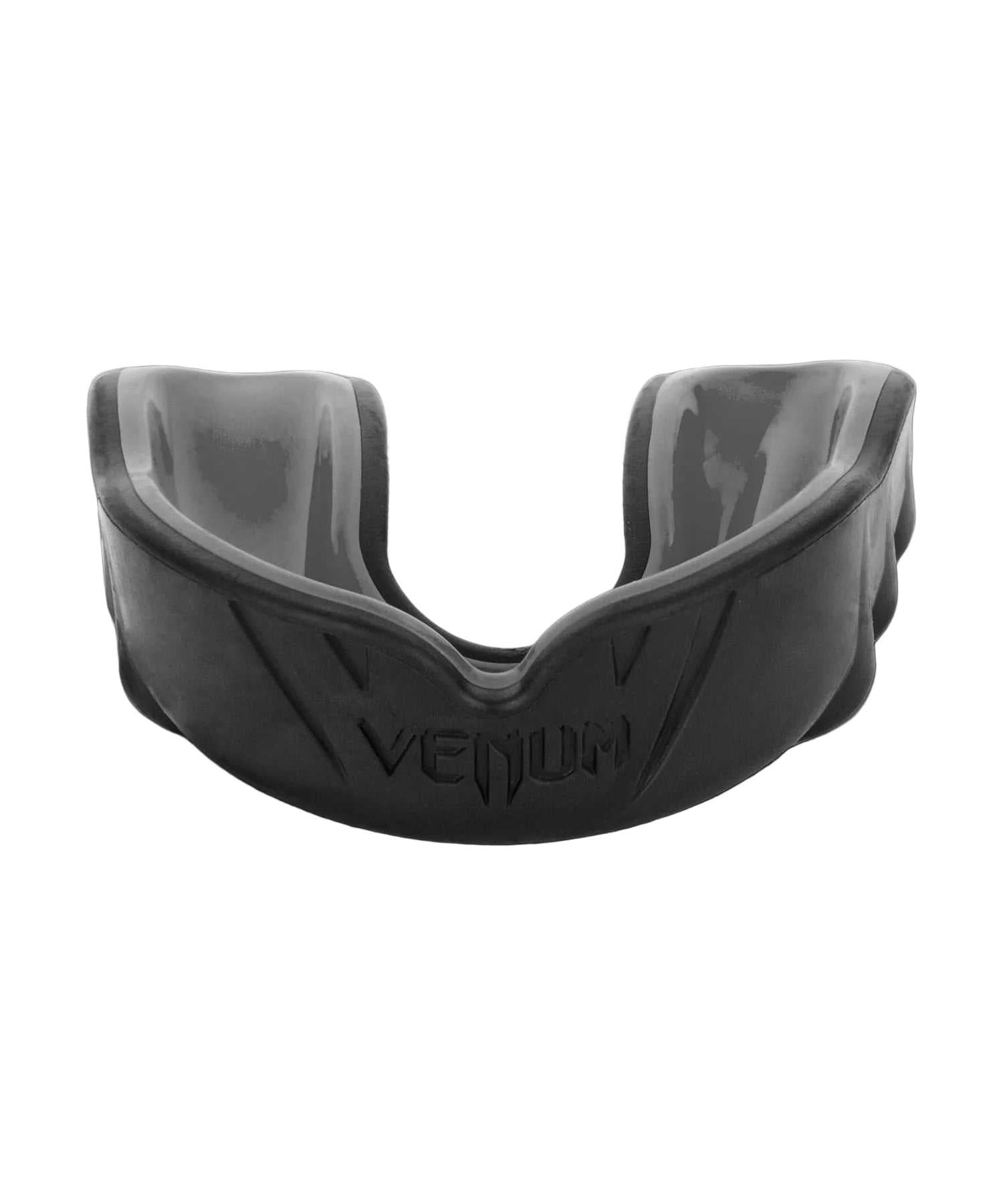 Protège-dents Venum Challenger noir pour boxe et MMA, ajustement personnalisé, protection et ventilation optimale.