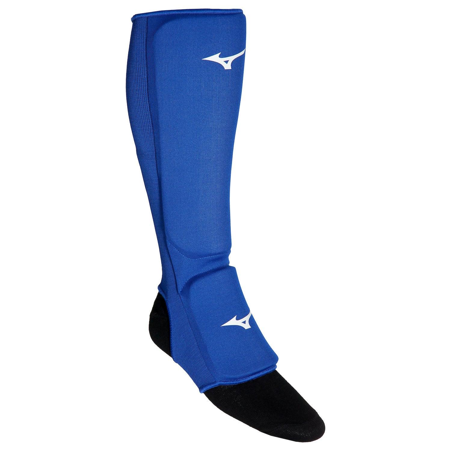 Protège-Tibias & Pieds Chaussette Ju Jitsu Mizuno bleu - Boutique des Arts Martiaux