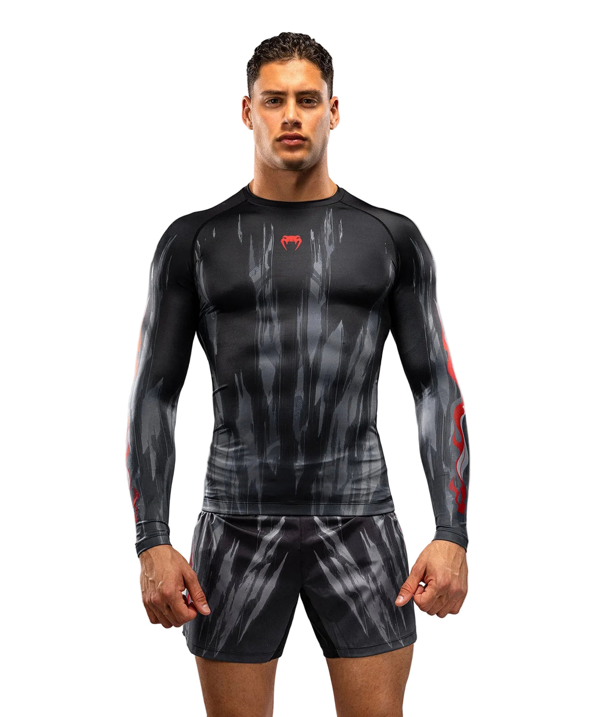 Rashguard Manches Longues Venum Demon Noir/Gris