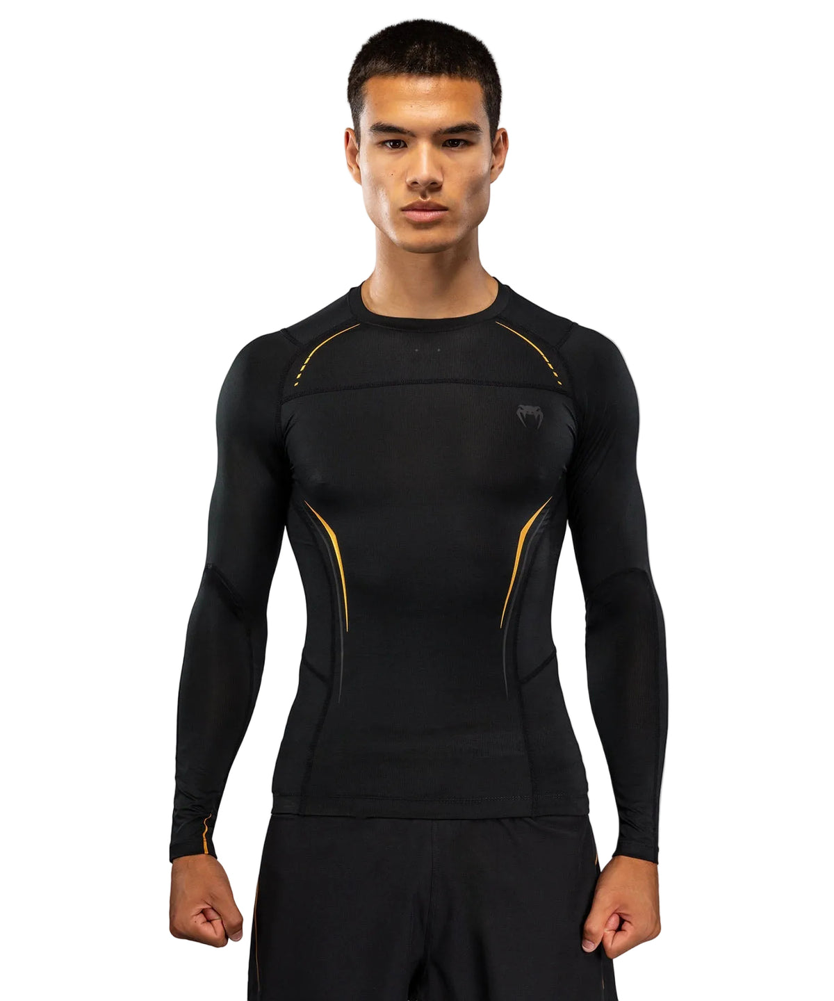 Rashguard Manches Longues Venum G-Core Noir/Or