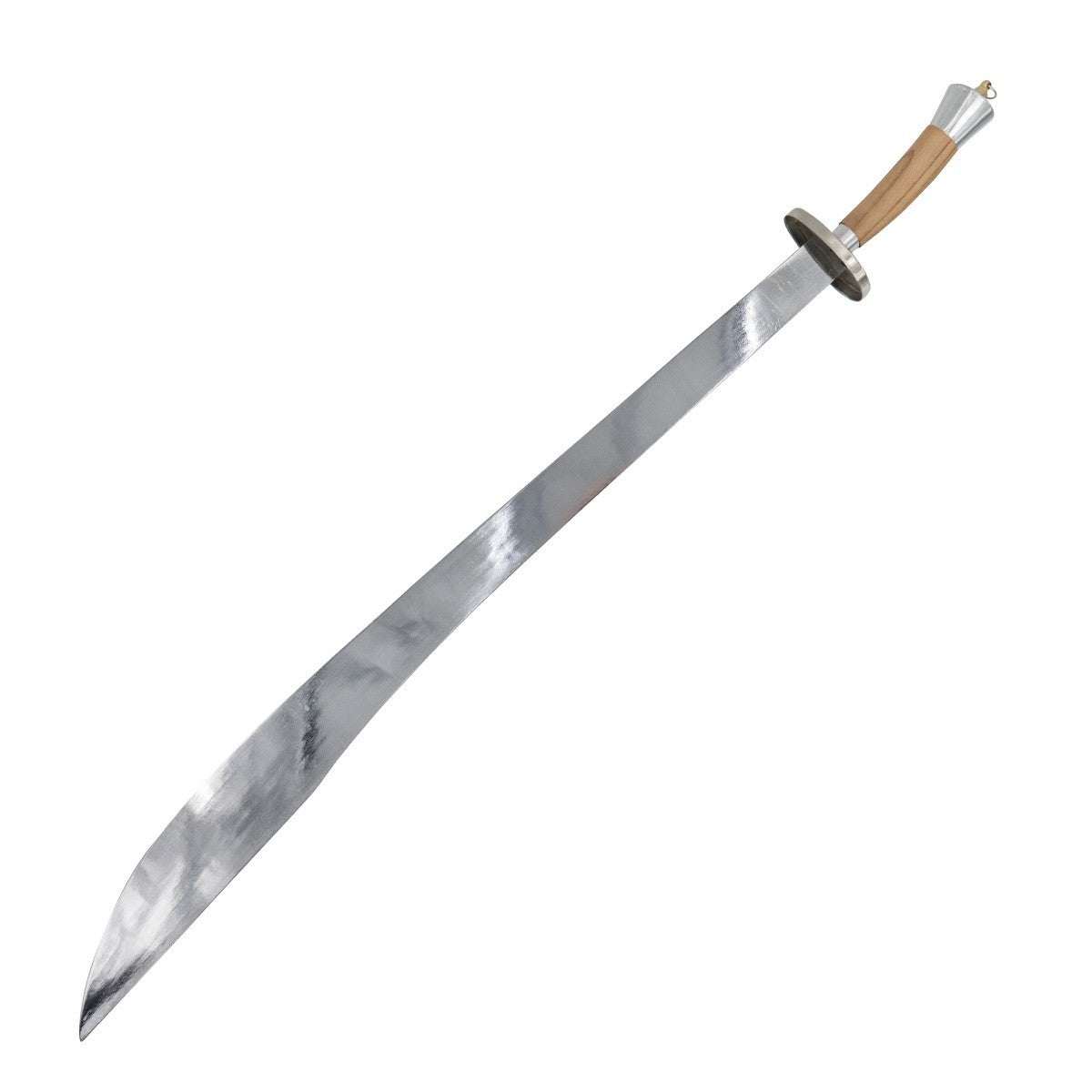Lame rigide en acier chromé du sabre de Wu Shu FUJIMAE