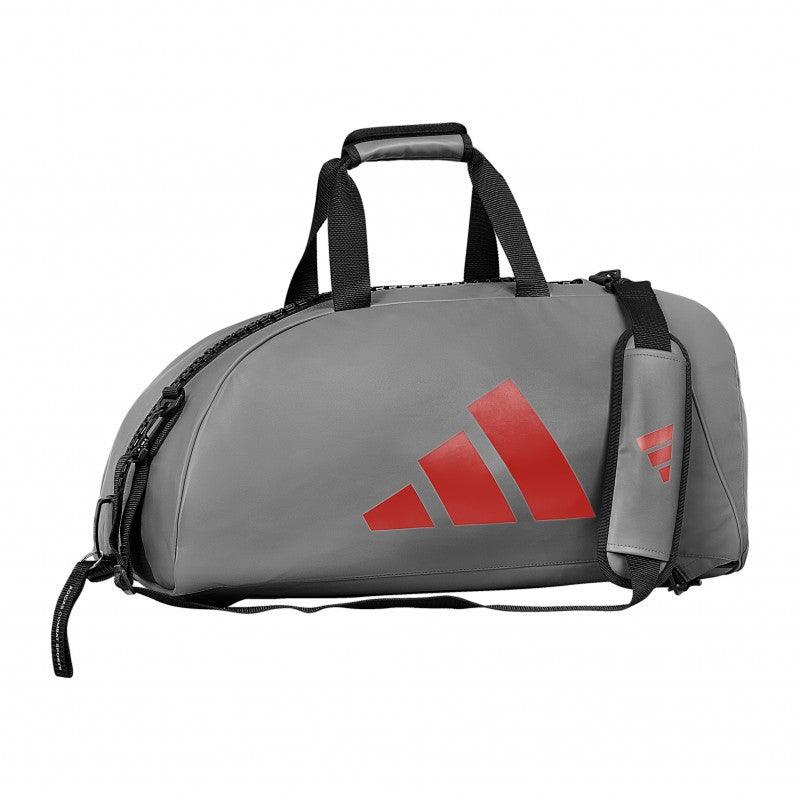 Sac de sport Adidas 2 en 1 Classic - Gris/Rouge