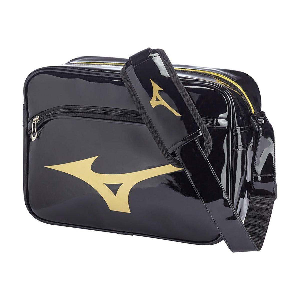 Sac de sport Mizuno Vintage Enamel Small Noir/Or