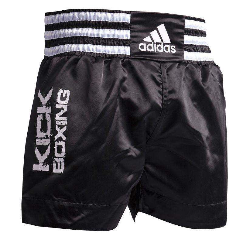 Short de Boxe Kickboxing Adidas en promotion - Noir (ADISKB02N) - Boutique des Arts Martiaux