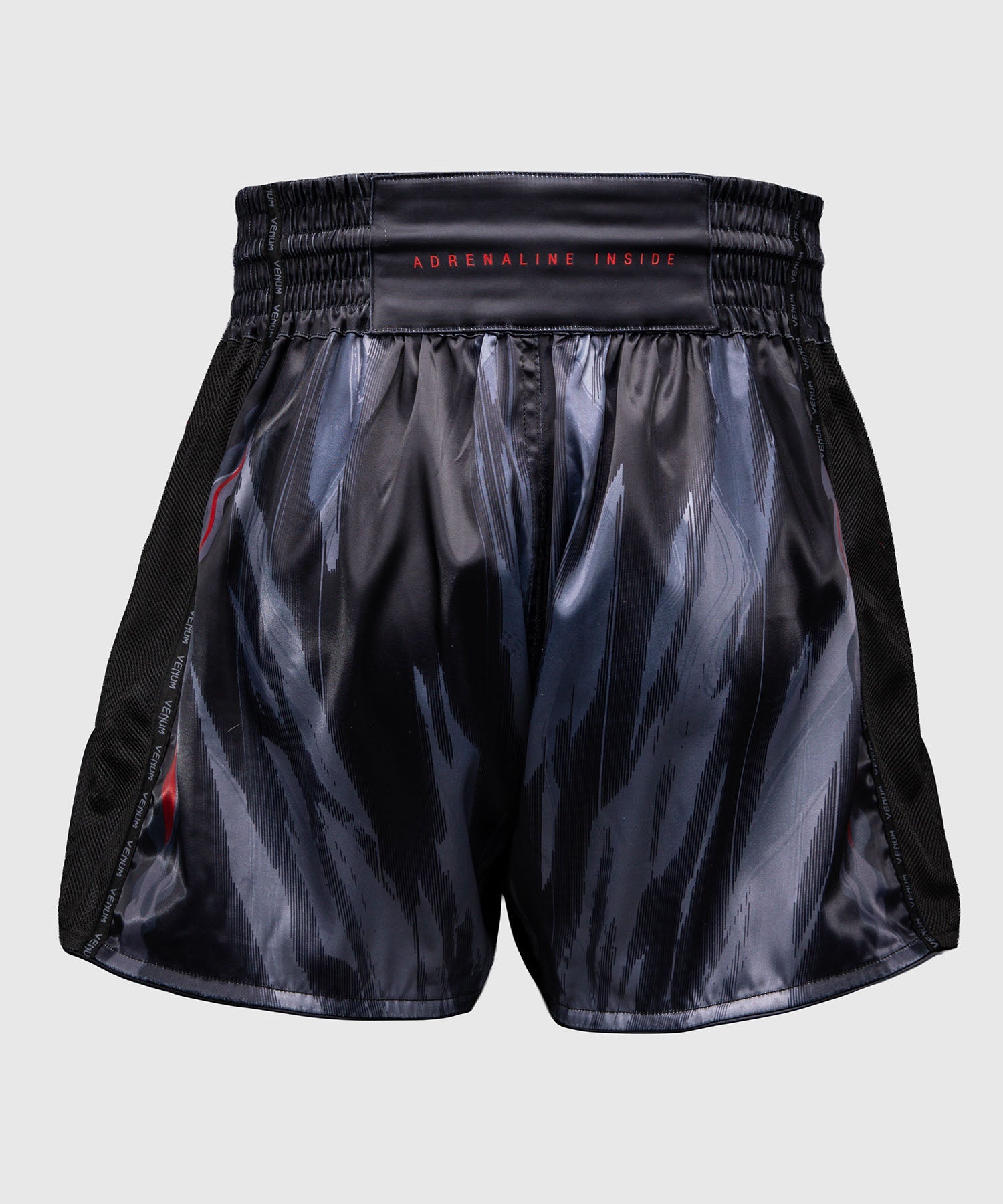 Short de Muay Thaï Venum Demon Noir/Gris vue de détail