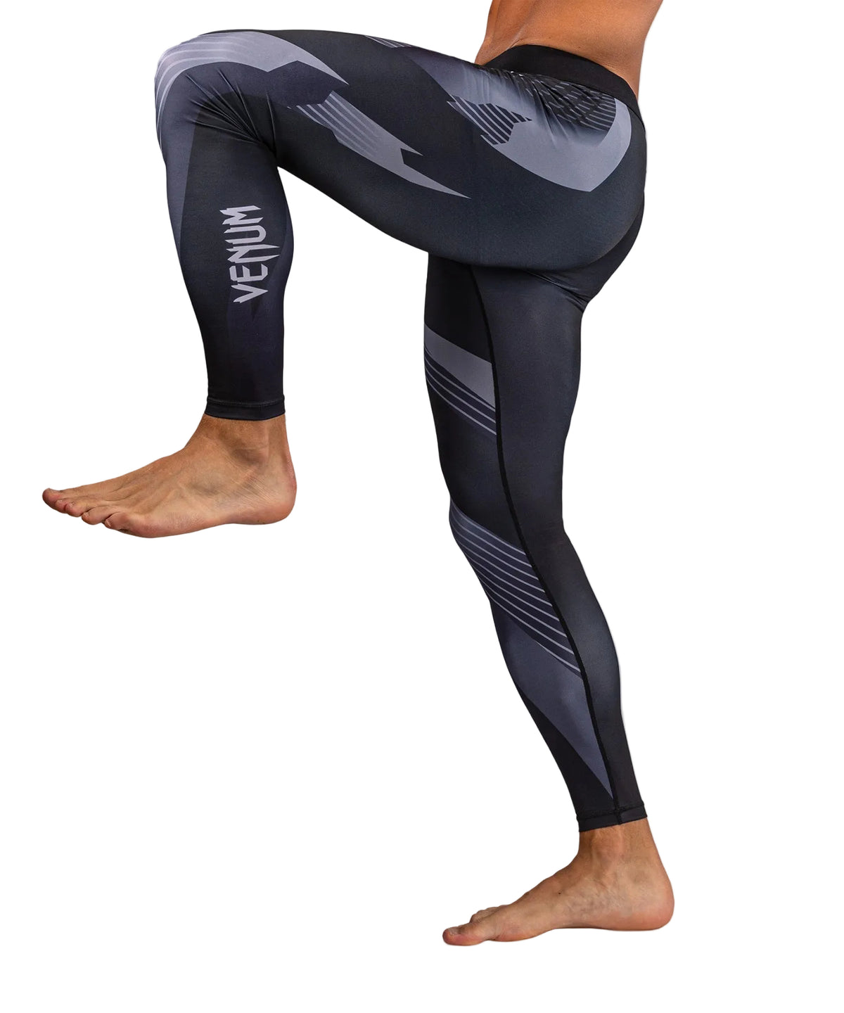 Spats Venum No-Gi 6.0 Noir/Blanc pour l'entraînement