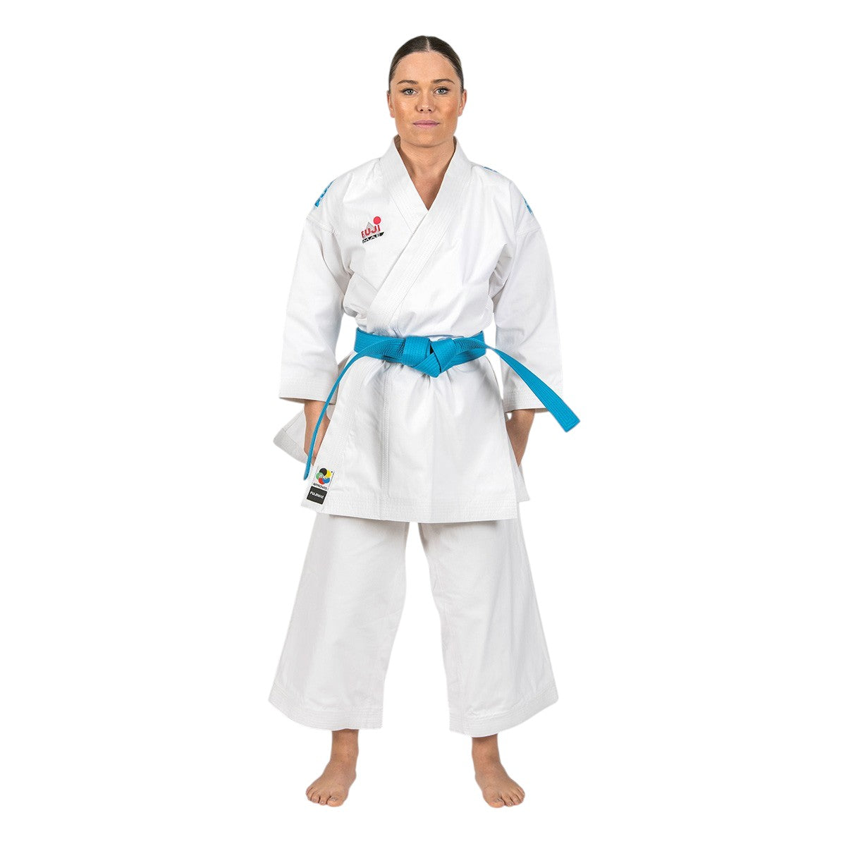 Veste Karaté FUJIMAE Kata Budokan WKF avec broderie