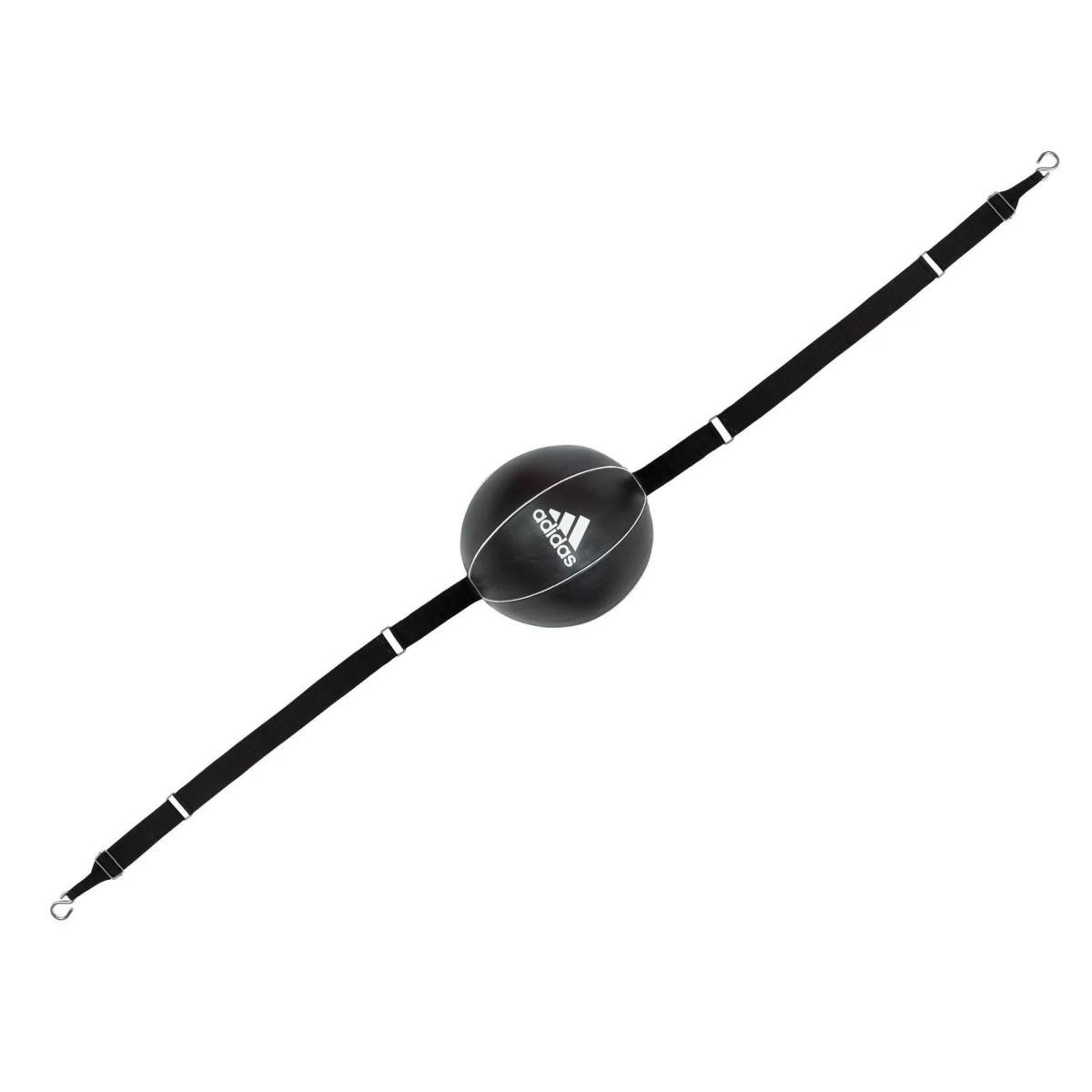 Ballon Double Élastique Cuir Adidas – ADIBAC111 Noir