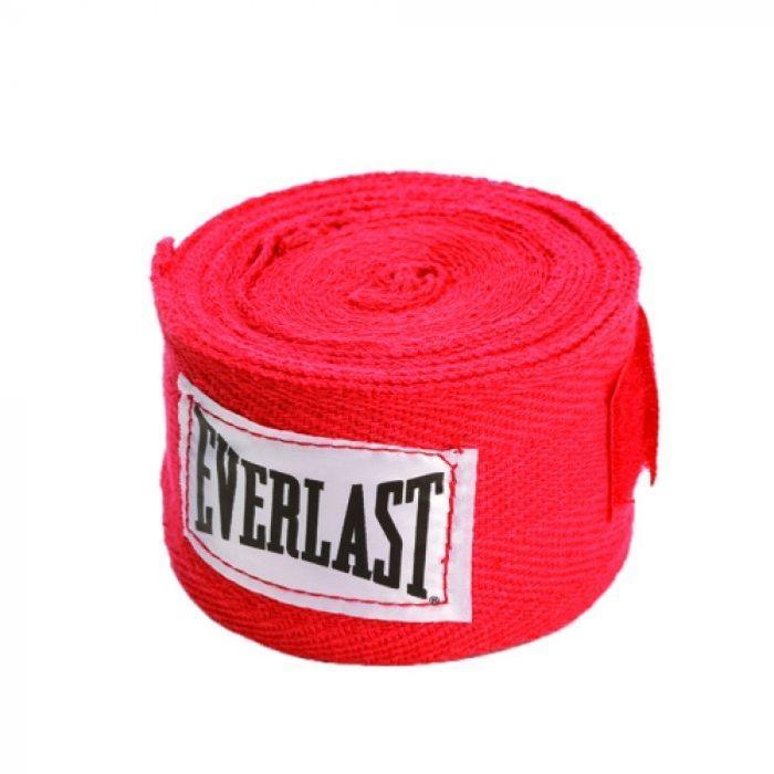 Bandes de boxe Everlast noir 4m50 - bandage boxe anglaise ou amateur