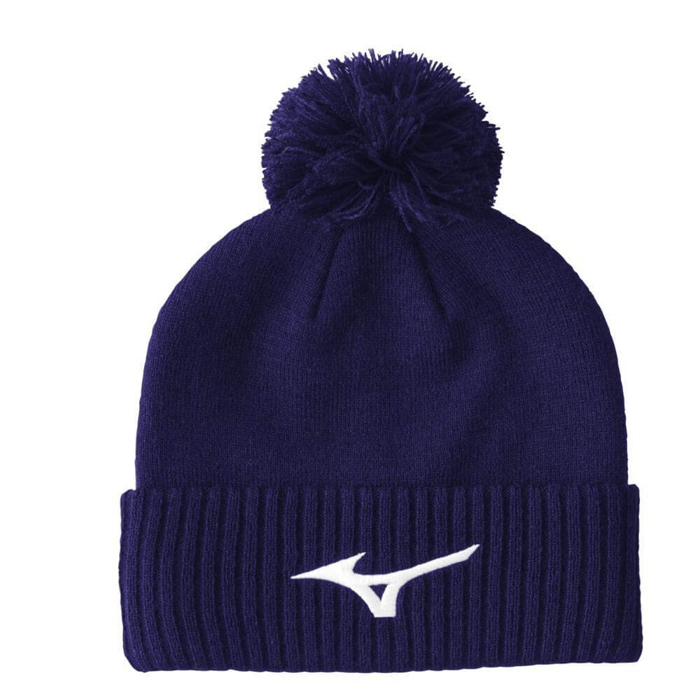 Bonnet avec pompon Mizuno