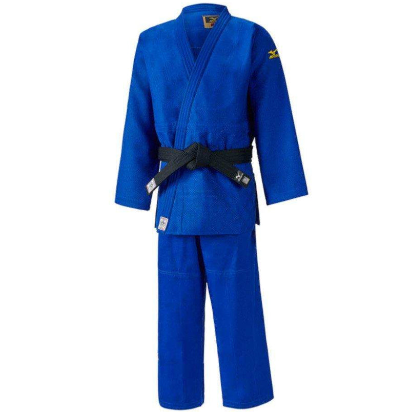 Kimono Mizuno Yusho IJF Bleu – Homologué IJF