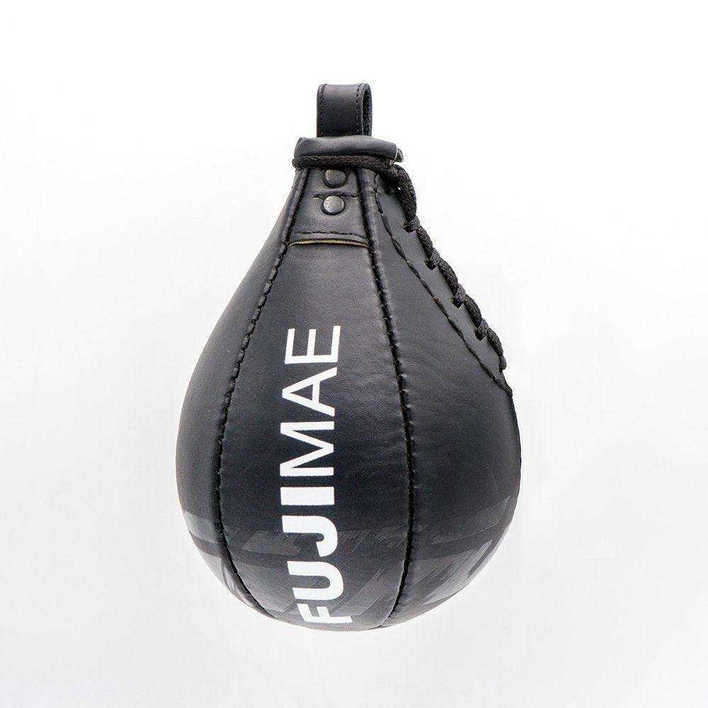 Poire de vitesse Fujimae noire et blanche, vue de face Noir
