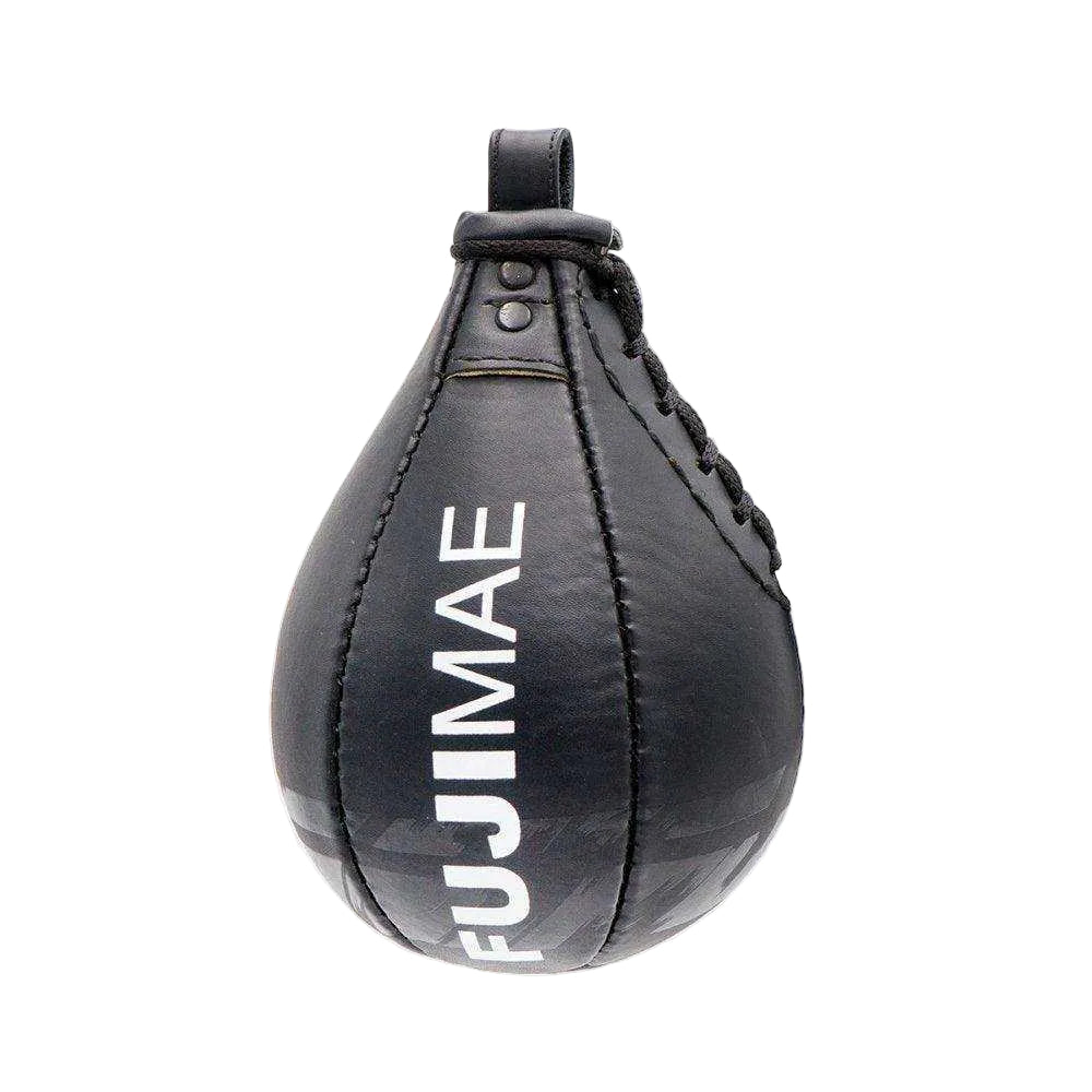 Poire de vitesse Fujimae noire et blanche, vue de face Noir