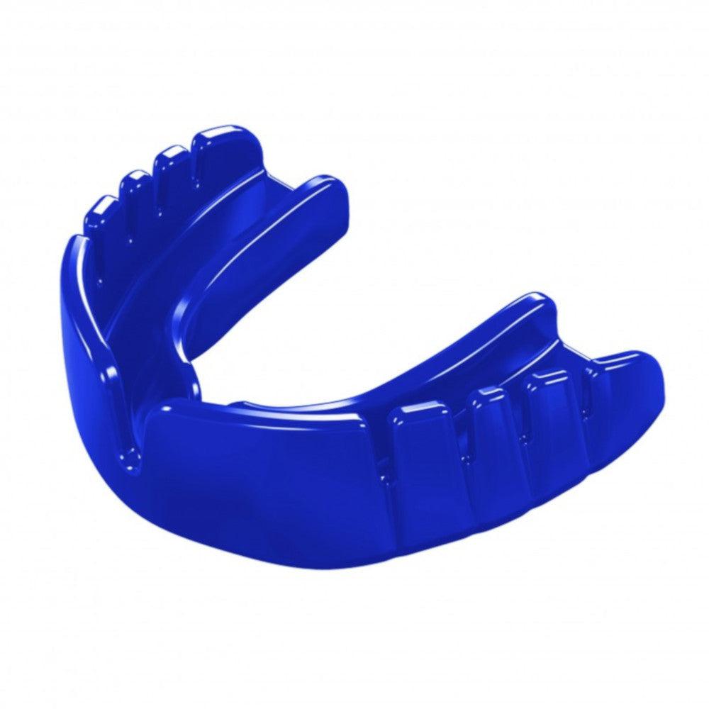 Protège-dents Phantom Athletics – Double Couche Avec Gel, Ajustable – Pour MMA, Boxe, Kickboxing, Rugby, Hockey – Bleu, Livré Avec Boîte De Rangement