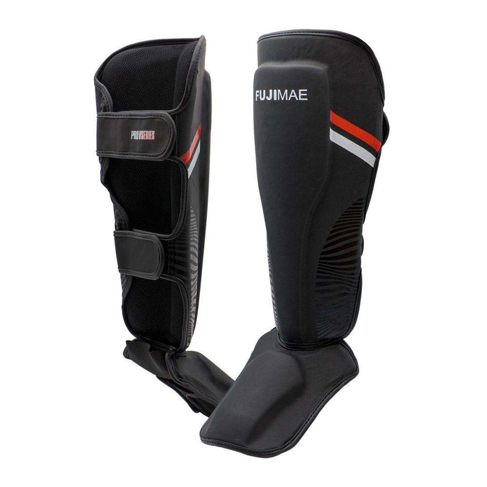 Protège tibias-pieds FUJIMAE ProSeries noir
