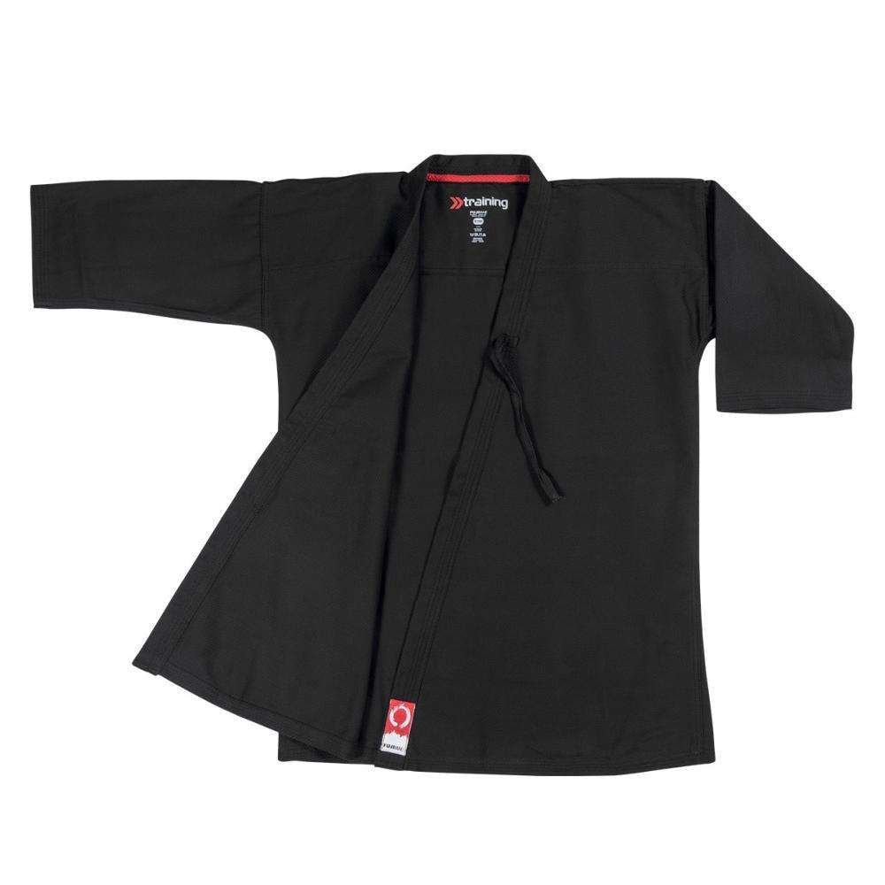 Veste grain de riz, Keikogi Iaïdo FUJIMAE - Noir
