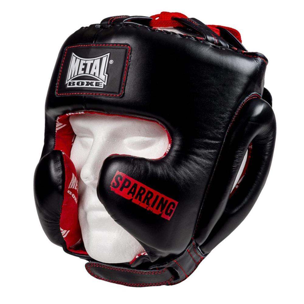 casque-de-boxe-metal-boxe-semi-integral-cuir